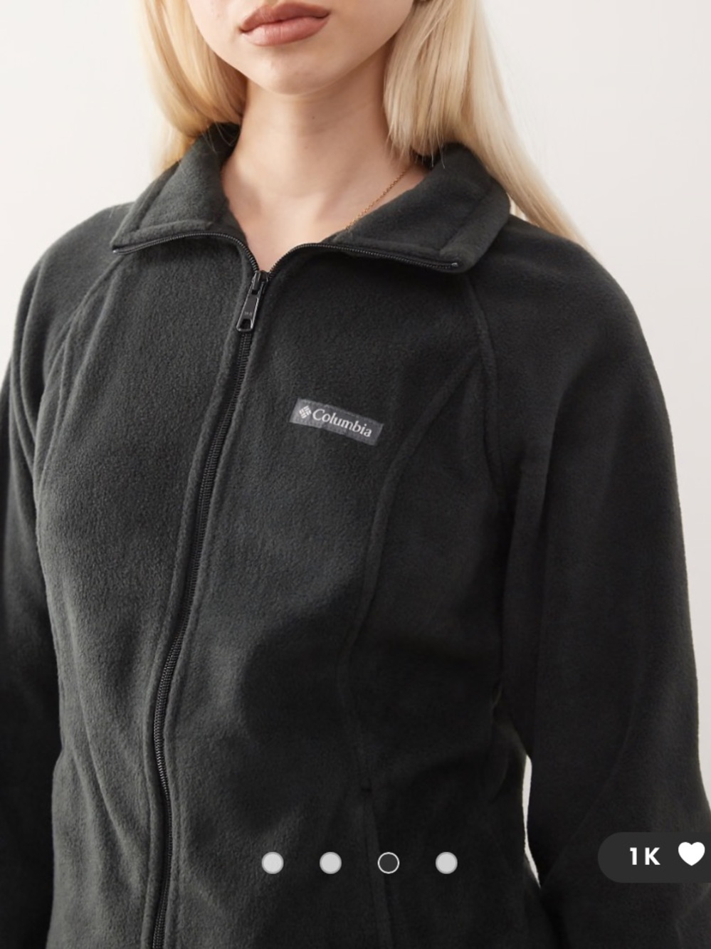 Columbia Women's Benton Springs Full-Zip Fleece Jacket Black